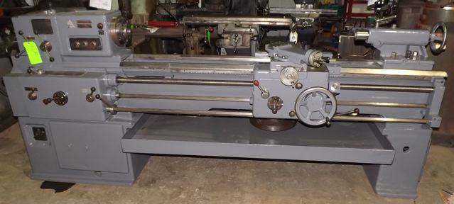 16" x 60" TOS ... LATHE 2" SPINDLE HOLE